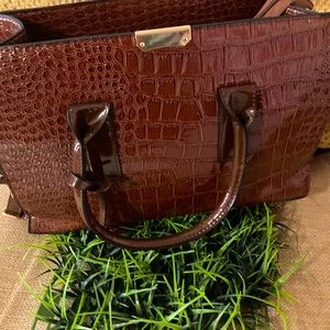 Luxury Women Bags Designer Crocodile Patterns Shoulder Bag PU Leather Brand Wo